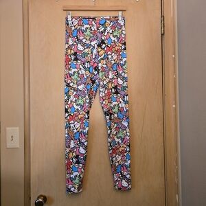 Blackmilk Sanrio All Stars HWMF Leggings Size M NWOT Hello Kitty & Gudetama